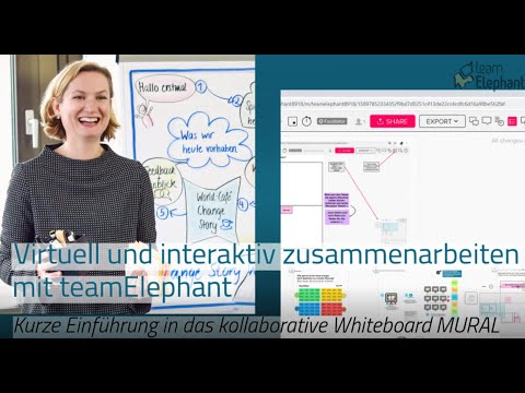 Einführung in #MURAL: Interaktiv und virtuell zusammenarbeiten #Tutorial #Deutsch